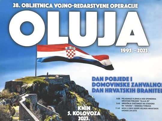 plakat Oluja 95 2023