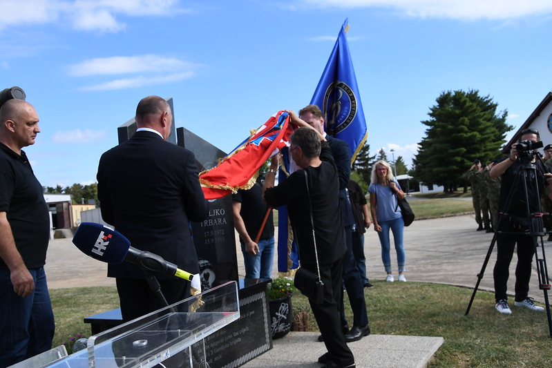 otkrivanje spomen obiljeŽja pripadnicima 2. bojne 3 gardijske brigade kune Đakovo