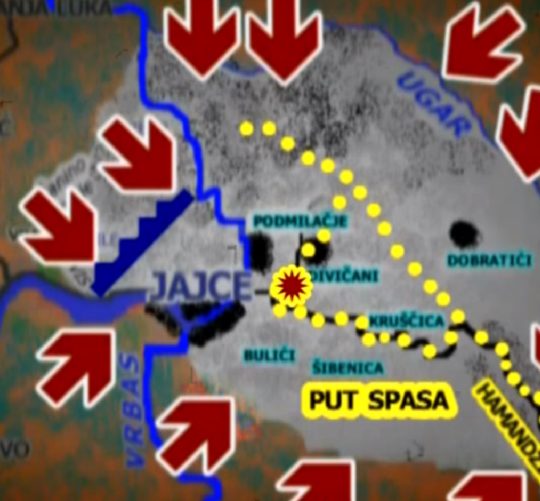 Okupacija Jajca i izdaja muslimanskih snaga