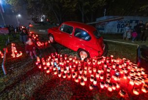 Osijek Paljenje lampasa uz Ulicu grada Vukovara