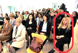 Ivona Cota (u crvenom krugu) kao članica zajednica žena HDZ-a Zadarske županije Katarina Zrinski 2014. godine Foto: Luka Gerlanc/Cropix/Slobodna Dalmacija