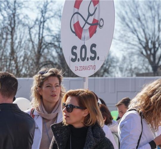 Prosvjed Obiteljski lijecnici