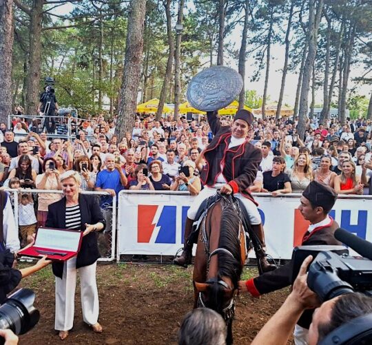 Antonio Osip pobjednik 50. Trke na prstenac u Barbanu