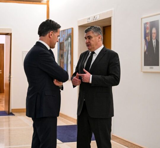 Mark Rutte Zoran Milanovic