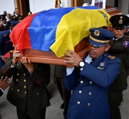 Venezuela sprovod vojnika