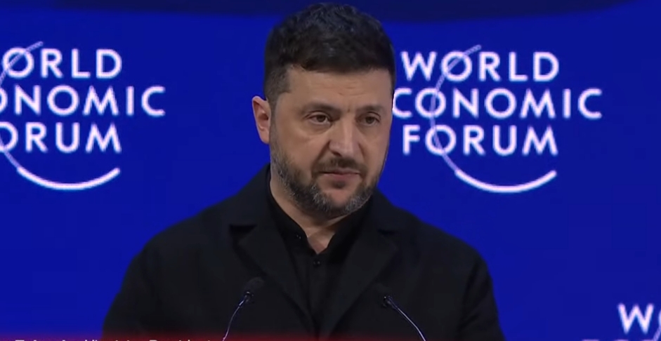 Vladimir Zelenski Davos