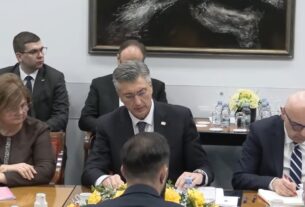 Andrej Plenković Odbor Hrvatskog sabora