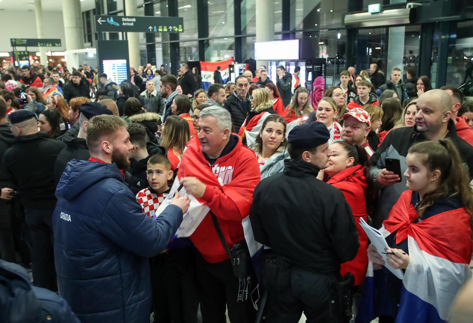 Docek Hrvatske rukometne reprezentacije Zagreb