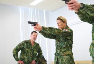 Kraljica Máxima, nizozemska vojska,