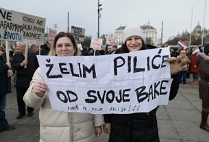 Prosvjed u Zagrebu, Eko bomba