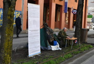 Stjepan Šerić Prosvjed Zagreb