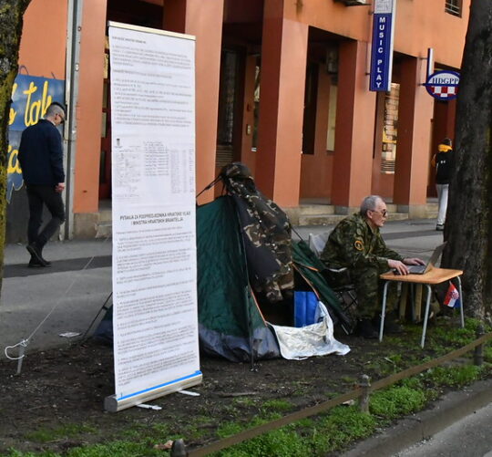 Stjepan Šerić Prosvjed Zagreb