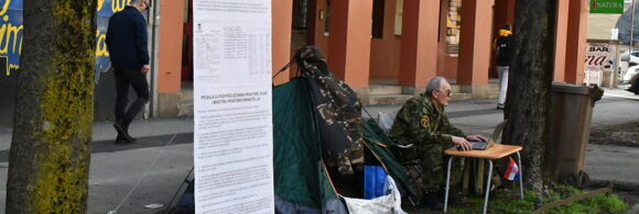 Stjepan Šerić Prosvjed Zagreb