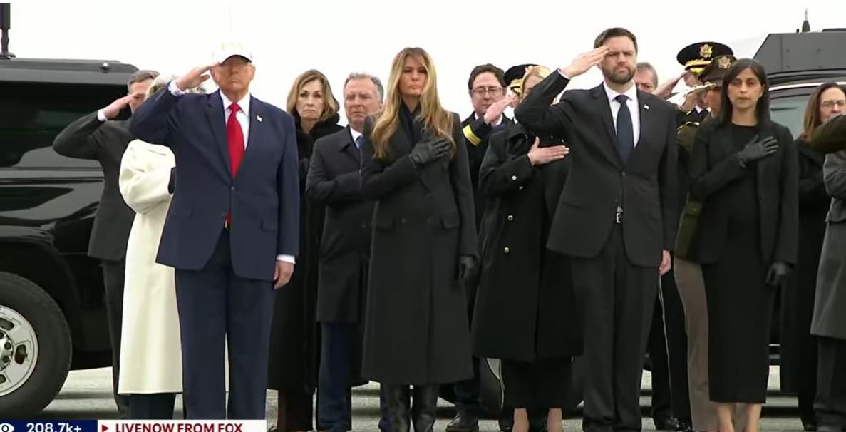 Docek ubijenih americkih vojnika Doček ubijenih američkih vojnika