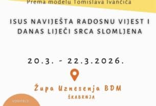 Škabrnja, duhovna obnova o modelu Tomislava Ivančića