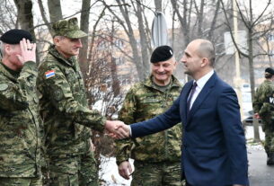 Ministar Ivan Anušić_ načelnik GS OSRH Tihomir Kundid