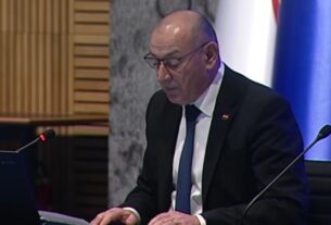 Ministar Tomo Medved _ Hrvatski sabor