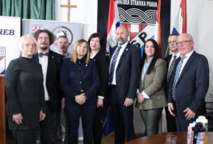 Novo zagrebačko vodstvo stranke HSP