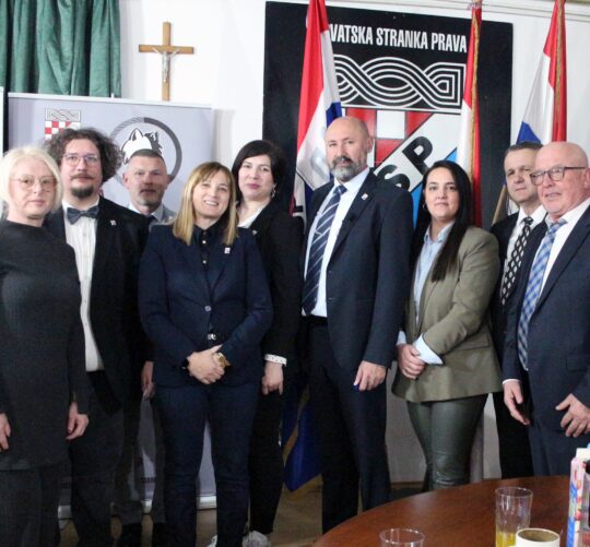 Novo zagrebačko vodstvo stranke HSP