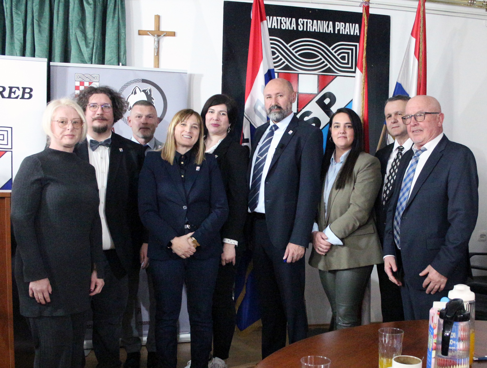 Novo zagrebačko vodstvo stranke HSP