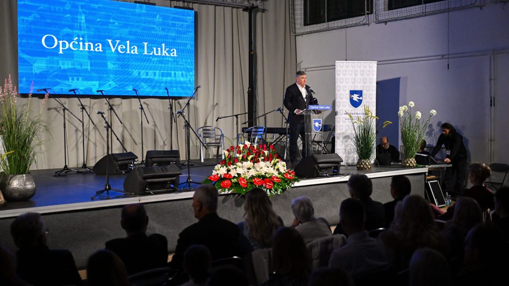 Općina vela Luka_ predsjednik republike zoran Milanović
