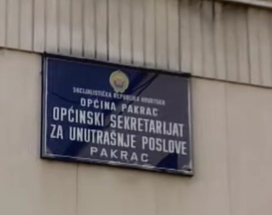 Pakrac, policija, Domovinska rat