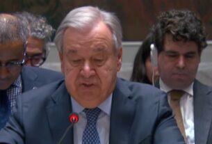 Vijeće sigurnosti, Antonio Guterres