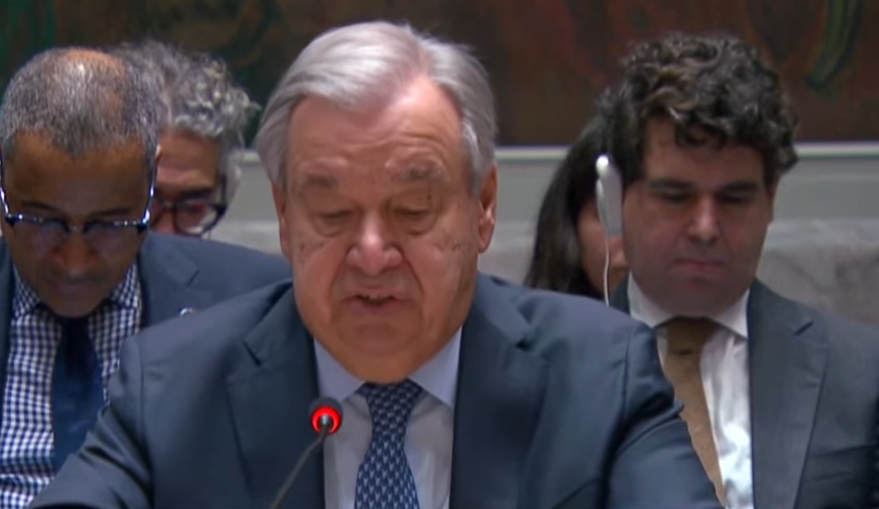 Vijeće sigurnosti, Antonio Guterres