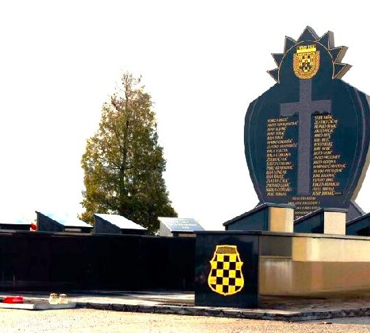 Spomen obilježje poginulim pripadnicima 103. brgade HVO-a u Modrini, Derventa