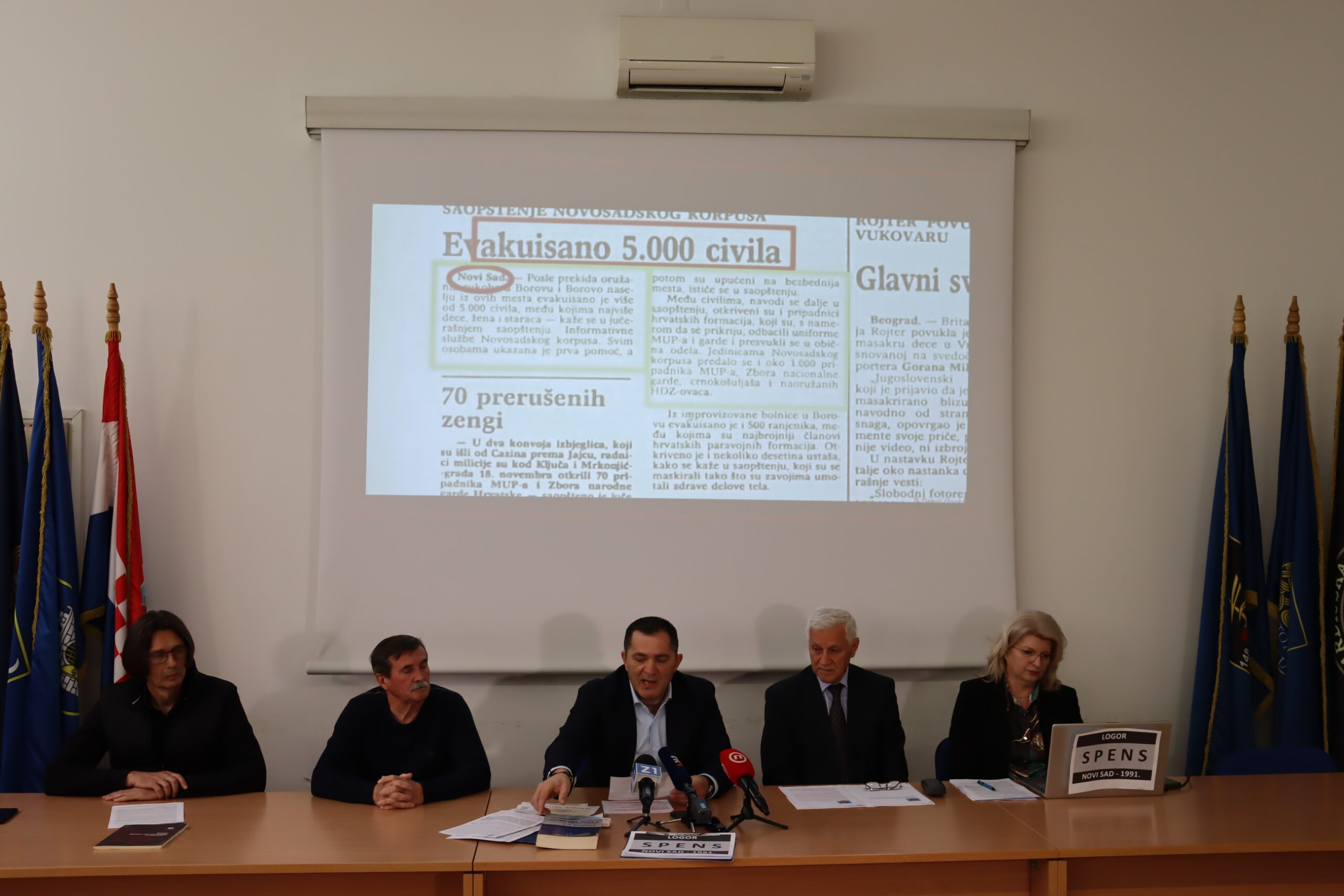 Udruge branitelja traže istragu o SPENS-u 1991. konferencija