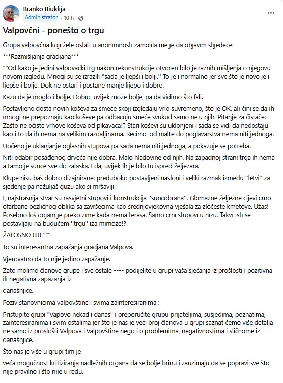 VALPOVCANI PONESTO O TRGU