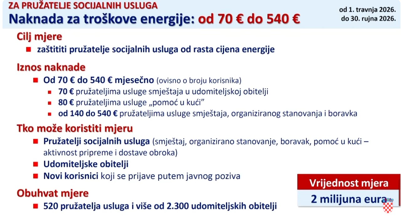 ZA pruzanje socijalnih usluga ZA pruzanje socijalnih usluga