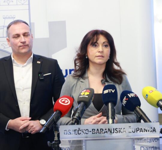 Županica Nataša Tramišak i ministar David Vlajčić