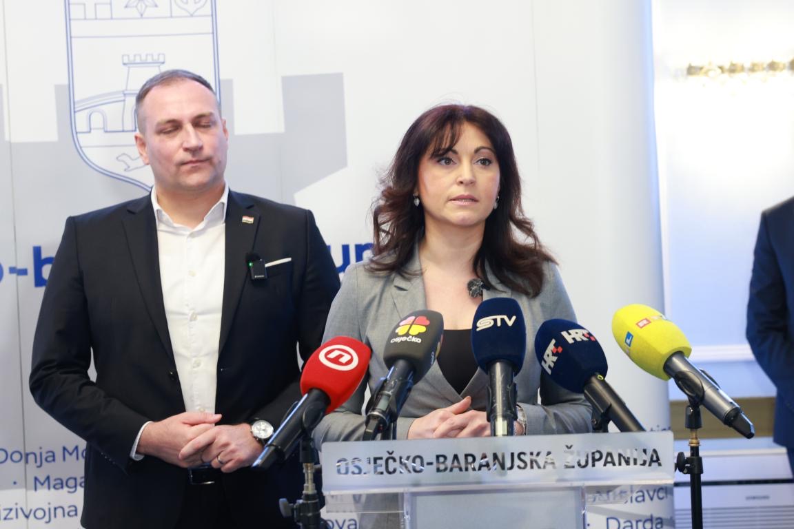 Županica Nataša Tramišak i ministar David Vlajčić