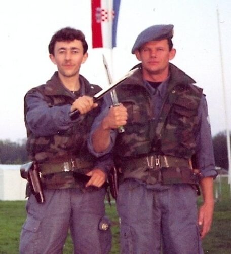 damir Markuš i Zdenko Bezuk travanj 1991 SJP Kutina