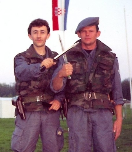 damir Markuš i Zdenko Bezuk travanj 1991 SJP Kutina
