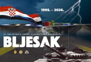 31 obljetnica VRO Bljesak u Okučanima _ Plakat