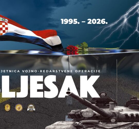 31 obljetnica VRO Bljesak u Okučanima _ Plakat