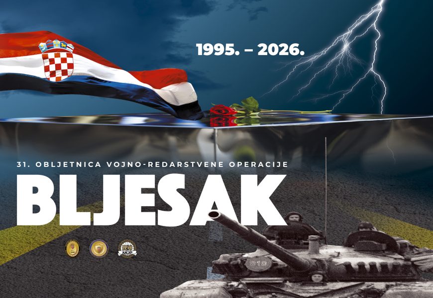 31 obljetnica VRO Bljesak u Okučanima _ Plakat