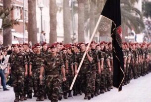 4.gardijska brigada Pauci _Mimohod Split