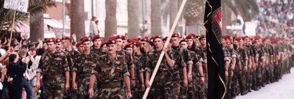 4.gardijska brigada Pauci _Mimohod Split