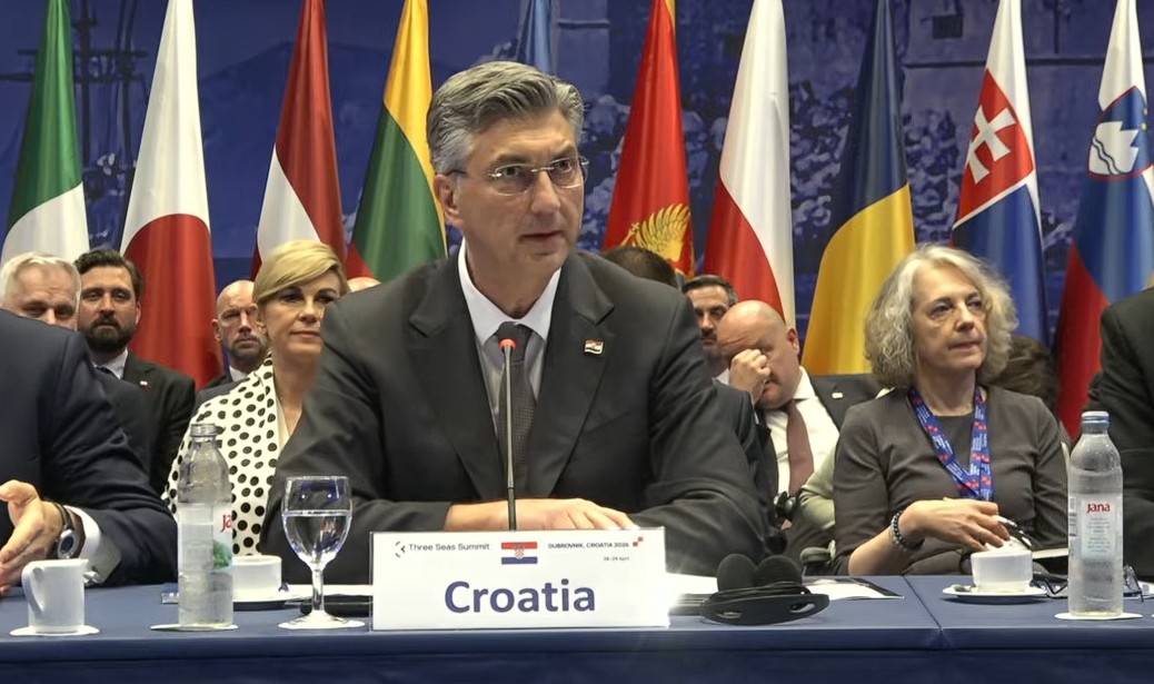 Andrej Plenkovic Dubrovnik na Inicijativi triju mora