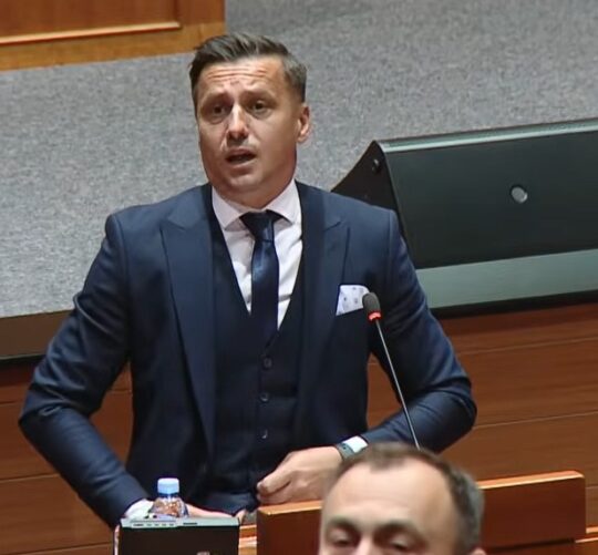 Ante Kujundžić MOST, Hrvatski sabor