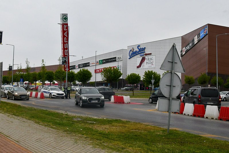 Dojava o bombi Osijek Portanova