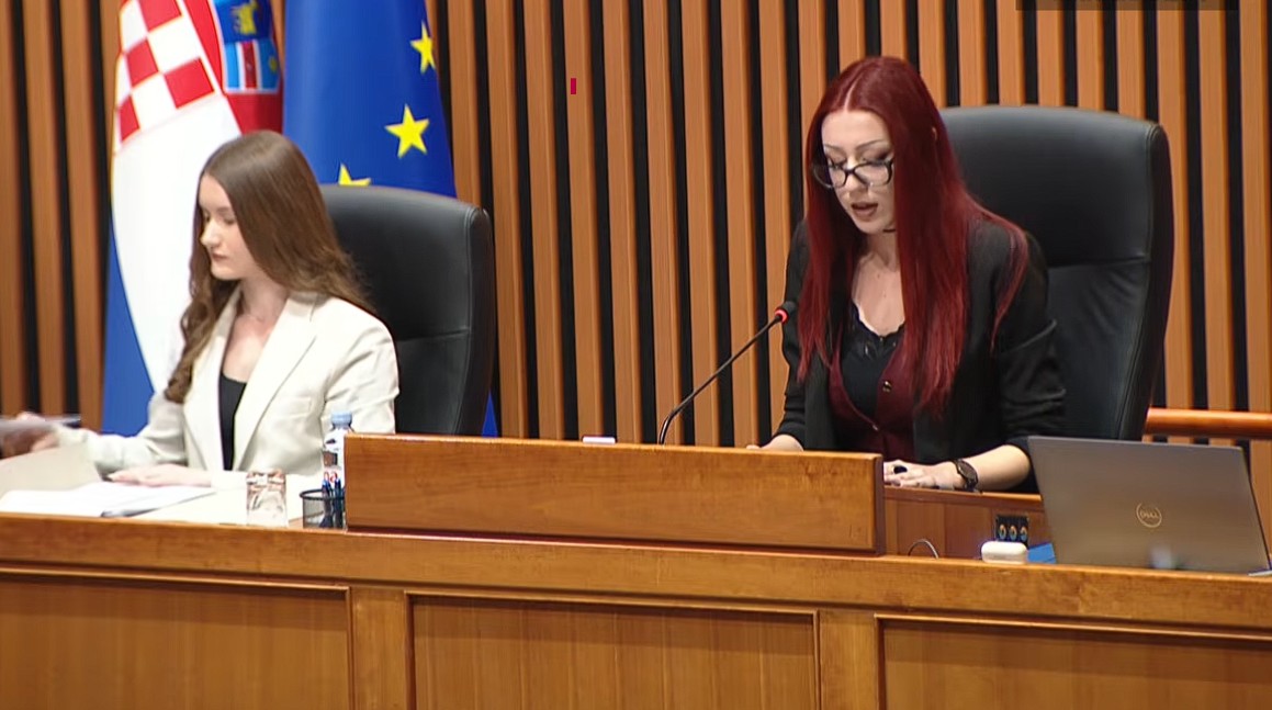 Hrvatski sabor, EMA Krošelj predsjednica