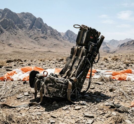 Katapultiran pilot pogođenog F 15 E SAD borbenog zrakoplova