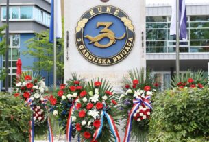 Obilježavanje 3 gbr Kune u Osijeku