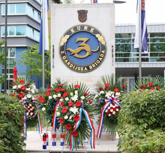 Obilježavanje 3 gbr Kune u Osijeku