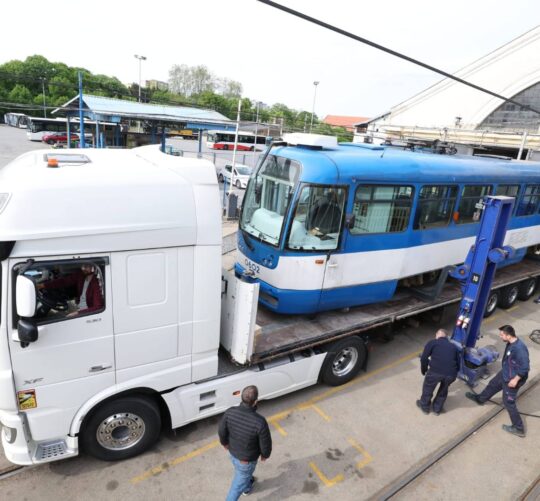Osijek darovao tramvaje ukrajinskom gradu Žitomiru