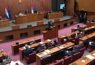 Premijer Andrej Plenković u Hrvatskom saboru